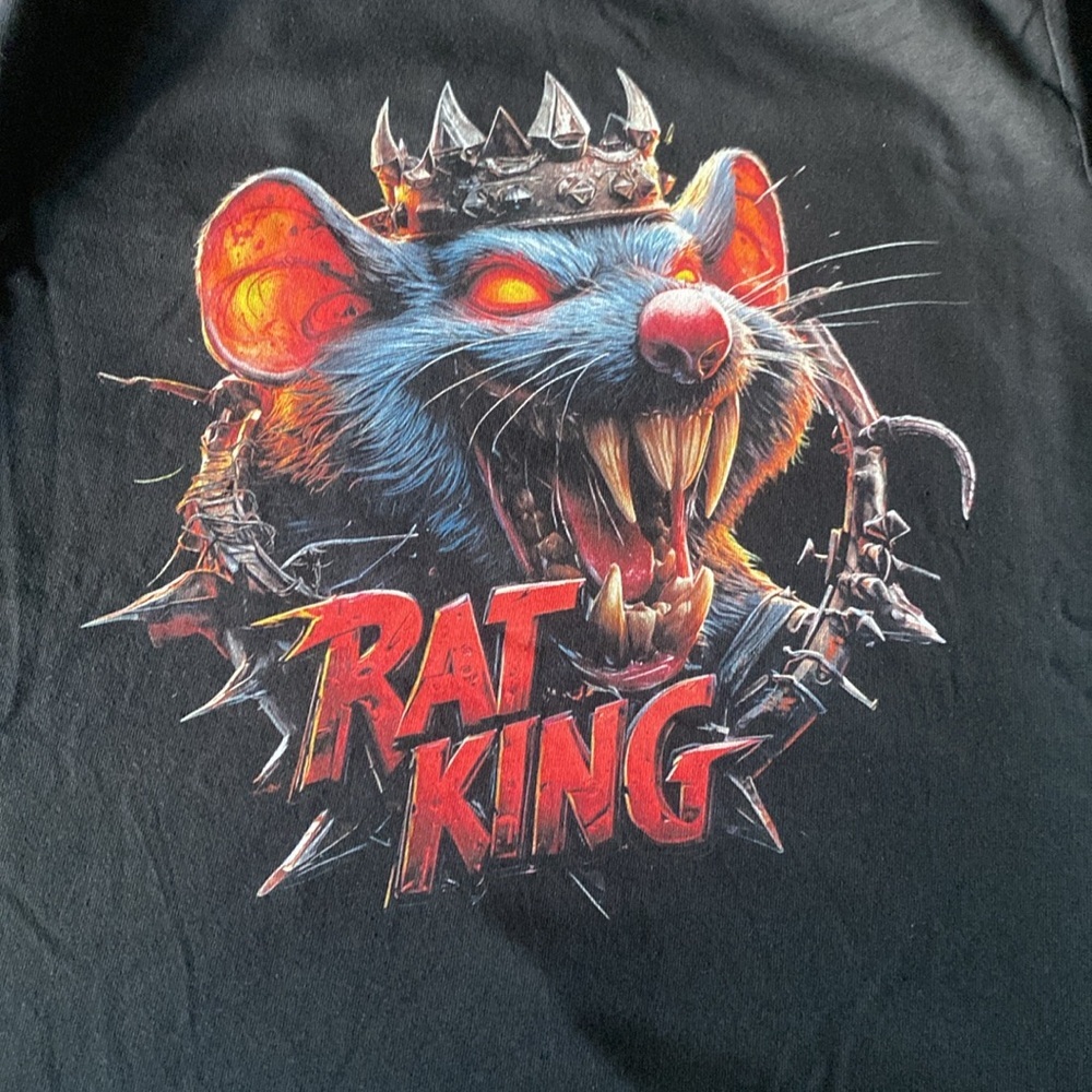 Rat King Graphic T-Shirt S Q80 - Picture 3 of 4